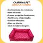 Imagem de Caminha Pet Retangular M Impermeável - Rosa