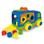 Imagem de Caminhão Atividades Bloco Montar Menino 1 Ano - Super Toys