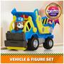 Imagem de Caminhão Basculante Toy Rubble & Crew Wheeler com Figura de Ação (3+)
