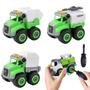 Imagem de Caminhão Brinquedo Mini Truck Lixo Acessório Montar Infantil
