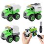 Imagem de Caminhão Brinquedo Mini Truck Lixo Acessório - Verde