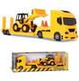 Imagem de Caminhao Carreta + Trator Escavadeira Com Acess. Pollux Construction 6983607 - Silmar