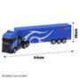 Imagem de Caminhão com Controle Remoto Truck Service Azul Recarregável