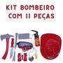 Imagem de Caminhão Controle Remoto Recarregavel + Kit 11 Pç Bombeiros