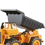 Imagem de Caminhão Controle Sem Fio Trator Move a Caçamba Basculante Carrinho Carro Draga DM Toys DMT6877