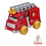 Imagem de Caminhão de Bombeiro Com Blocos De Montar Gulliver - 5038