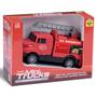 Imagem de Caminhão de Bombeiro Mini Truck Com Escada - Samba Toys