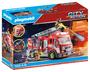 Imagem de Caminhão de Bombeiros Playmobil com Acessórios e 2 Bonecos