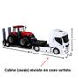 Imagem de Caminhão de Brinquedo Prancha Iveco 50cm com Trator Case