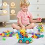 Imagem de Caminhão de Empilhamento com 48 Cadeiras - Brinquedo Educativo para Crianças de 4 a 12 Anos