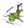 Imagem de Caminhão de Engenharia Transformador de Dinossauro - Conjunto de Brinquedo com Trilha