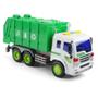 Imagem de Caminhão De Lixo Brinquedo Infantil Veículo Reciclagem c/ som e luzes