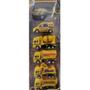 Imagem de Caminhão de Obra Brinquedo Fricção Obra 6 Carrinhos Divertimento Infantil