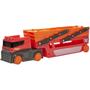 Imagem de Caminhão Hot Wheels City Mega Red Hauler Mattel Mega Transporter para 50 carrinhos