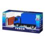 Imagem de Caminhão Infantil Iveco Tector Baú 26cm - Usual Brinquedos