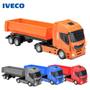 Imagem de Caminhão Iveco Caçamba + Trator Carregadeira Case Miniatura