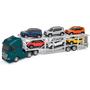 Imagem de Caminhão Iveco S Way Cegonha Com 6 Jeep Renegade Escala 1/30 Usual Brinquedos