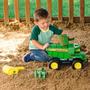 Imagem de Caminhão John Deere De Mineração Para Criança Com Pá Areia