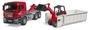 Imagem de Caminhão Man TGS container Roll off+carregadeira Bruder 1/16
