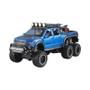 Imagem de Caminhão Pickup F-150 Raptor Azul - Modelo de Carro Die-Cast 1:24 com Som e Luz - Para Crianças Acima de 3 Anos