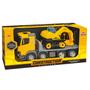 Imagem de Caminhão Plataforma Com Escavadeira Construction Machines