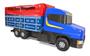 Imagem de Caminhão Scania Truck Brinquedo Grande Carroceria Madeira 70cm Lona