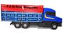 Imagem de Caminhão Scania Truck Brinquedo Grande Carroceria Madeira 70cm Lona