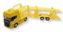 Imagem de Caminhão Scania V8 R730 Cegonha 1:64 Welly Amarelo