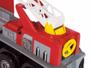 Imagem de Caminhão Super Bombeiro Brinquedo Infantil  Vermelho Com Som Sirene