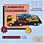 Imagem de Caminhão Top Truck Cegonheira Grande Com 3 Carrinhos 54 Cm