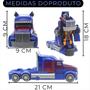 Imagem de Caminhão Transforma Robo Brinquedo Menino Bate e Volta