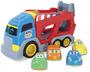 Imagem de Caminhãozinho Carrega 4 Carrinhos Com Rampa Bebê Big Star