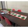 Imagem de Caminho de Mesa Toalha Passadeira Natal Natalino Trilho Mesa de Jantar Decoraçao Arvore de Natal Festa Celebraçao Confraternizaçao Evento Reuniao