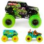 Imagem de Caminhões Monster Jam Curse of The Gasoline - Pacote com 3 Miniaturas em Metal