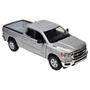 Imagem de Caminhonete Coleção Miniatura Dodge Ram Prata Metal Welly 1:24