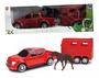 Imagem de Caminhonete Pick Up Rx Haras Com Cavalo Roma Brinquedos - Ref. 1173