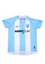 Imagem de Camisa 1 oficial londrina inf 2024 listrado celeste e branco