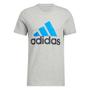 Imagem de Camisa Adidas Basic Badge Of Sport Masculina Cinza Azul