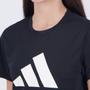 Imagem de Camisa Adidas Run It Feminina Preta e Branca