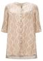 Imagem de Camisa Alongada Plus Size Com Gola Padre Lunender 49188