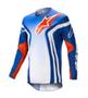 Imagem de Camisa Alpinestars Racer Semi 23 - Cor Azul Laranja