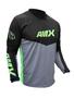 Imagem de Camisa Amx Prime Cross Preto Neon Trilha Motocross