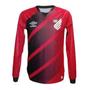 Imagem de Camisa Athletico Paranaense I 20/21 Manga Longa Umbro Masculina - Vermelho+Preto