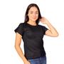 Imagem de Camisa Baby Look Feminina Algodão Lisa Blusinha