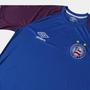 Imagem de Camisa Bahia Treino 2018 Umbro Masculina - Azul+Bordo