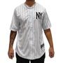 Imagem de Camisa Baseball M10 NY 2 Listrado Branco