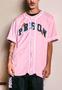 Imagem de Camisa Baseball Prison Bear Pink bordada D8TS2P