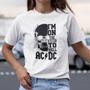 Imagem de Camisa Básica Banda Ac Dc Rock And Roll Clássico Acdc Heavy