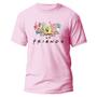 Imagem de Camisa Básica Estampada Camiseta Maga Curta Esponja Bob Quadrado Personagem