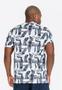 Imagem de Camisa Basica Masculina Estampada AQN SPORT - AZUL CLARO